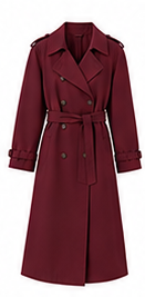 Claire – Langer Damen-Trenchcoat