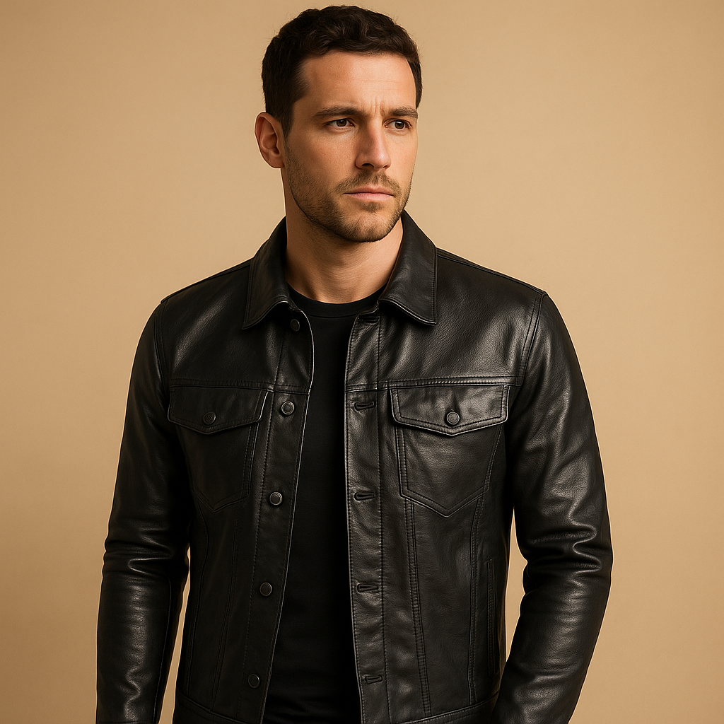Bikerjacke für Herren im Streetstyle-Look | Sven