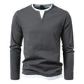 Alwin | Premium Langarmshirt aus gekämmter Baumwolle